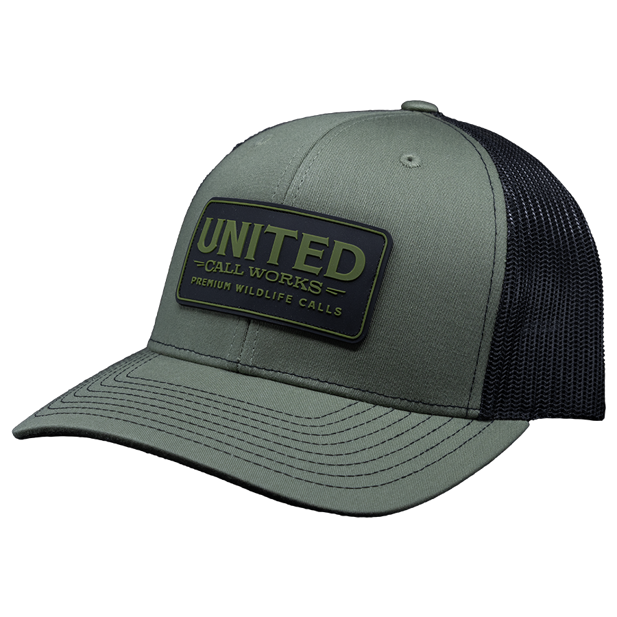 Loden/Black Richardson 112 – PVC Patch