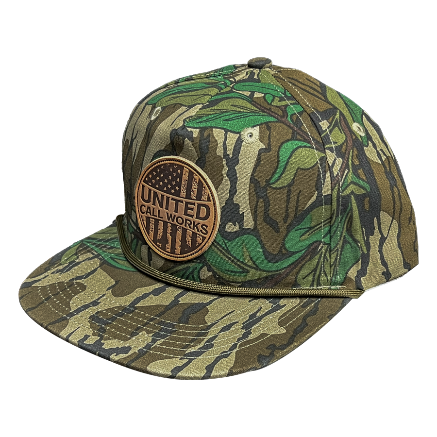 Mossy Oak Green Leaf 'Merica Rope Hat