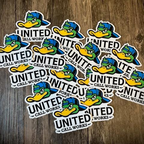 3 x 3 Duck Sticker