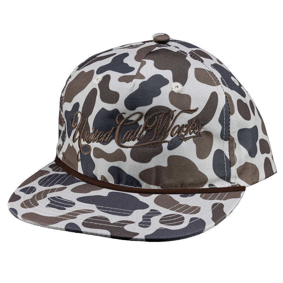 Old School Duck Camo / Classic Rope Hat