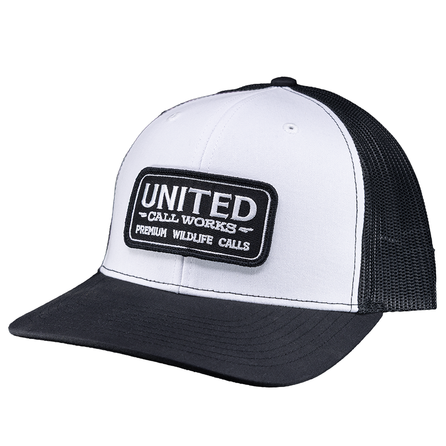 Richardson 112 Black/White – Stitched Patch