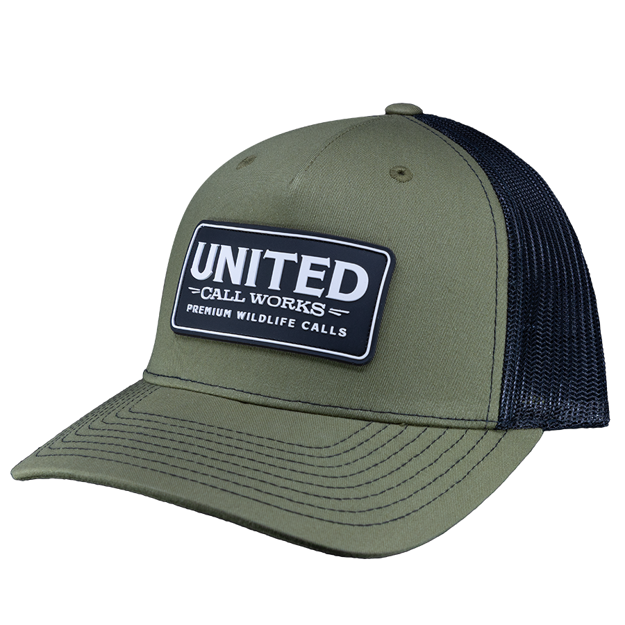 Loden/Black Richardson 112 – PVC Patch