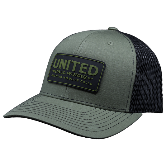 Loden/Black Richardson 112 – PVC Patch