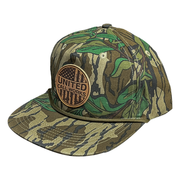 Mossy Oak Green Leaf 'Merica Rope Hat
