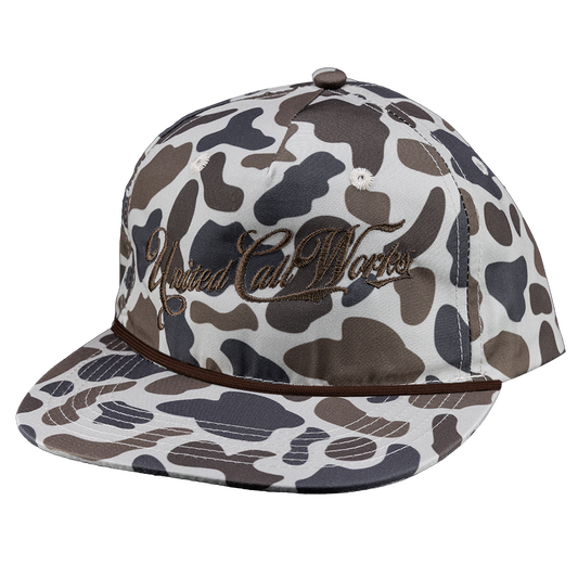 Old School Duck Camo / Classic Rope Hat