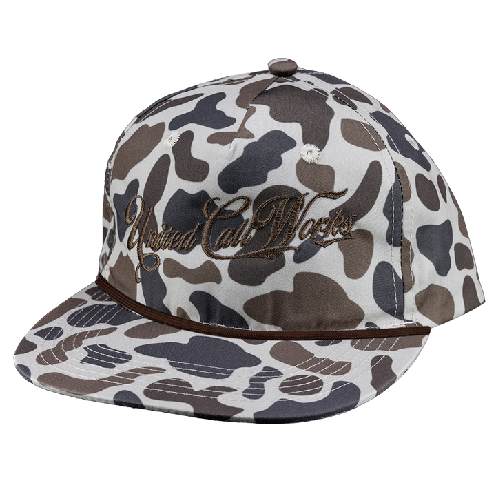 Old School Duck Camo / Classic Rope Hat
