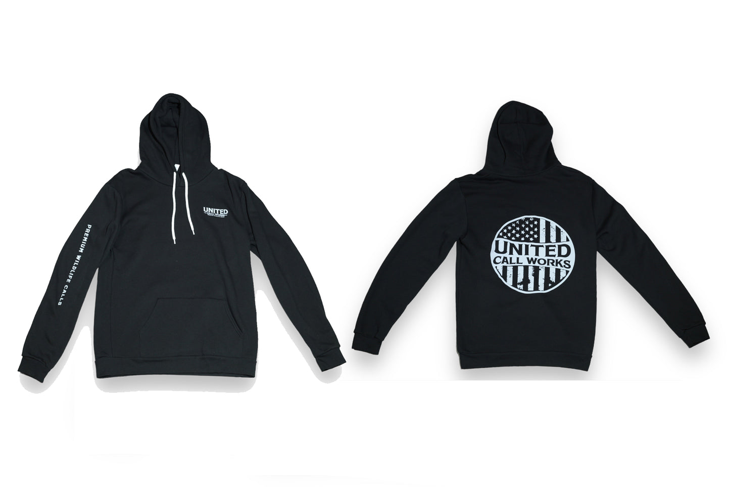 UCW Black and White Hoodie