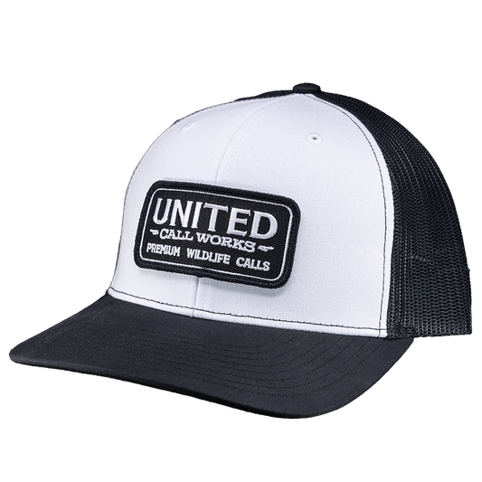 Richardson 112 Black/White – Stitched Patch