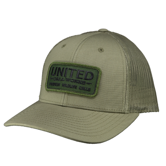 Olive Green on Green Richardson 112 – Stitched Patch