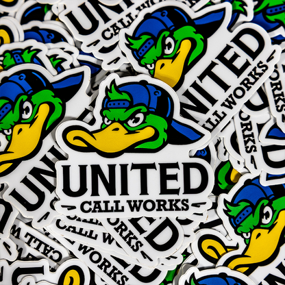 3 x 3 Duck Sticker