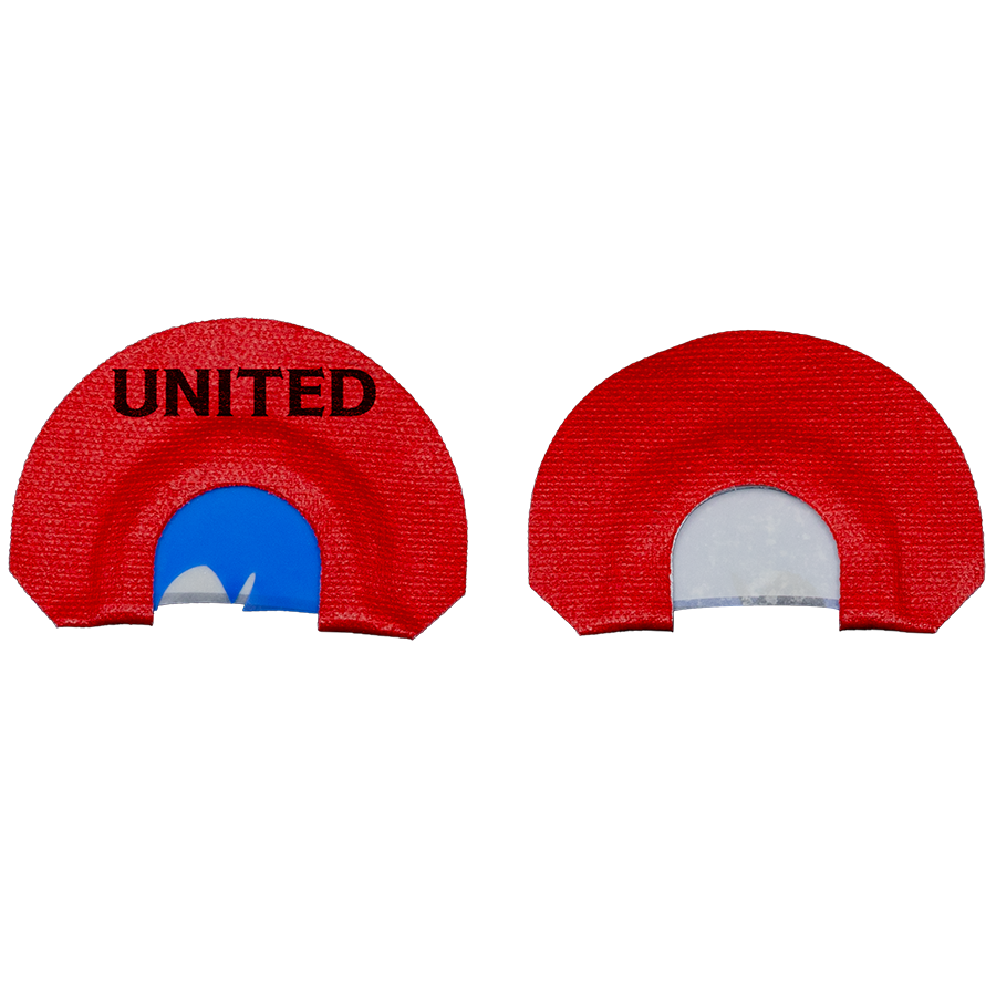 UNITED 3 Reed Combo Cut Mouth Call (Red)