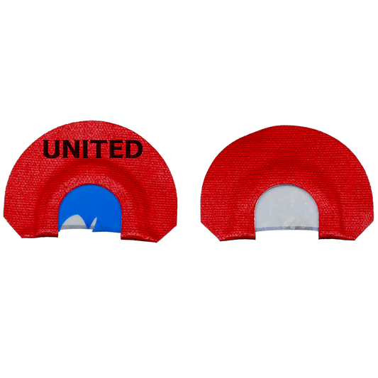 UNITED 3 Reed Combo Cut Mouth Call (Red)