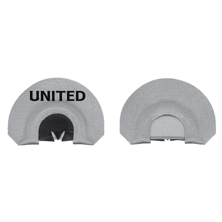 UNITED 3 Reed V-Cut Mouth Call (Grey)